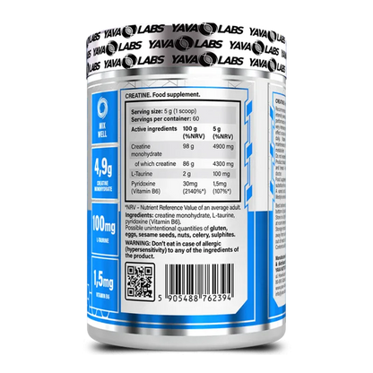 Yava Labs Creatine Monohydrate 300g - Pure