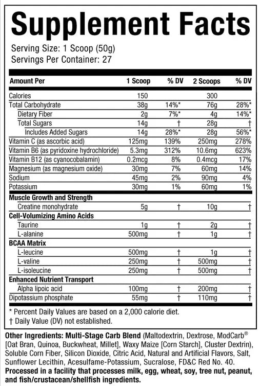 MuscleTech Cell Tech Creatine – Fruit Punch, Research-Backed Muscle Builder (2.72kg / 6lbs)