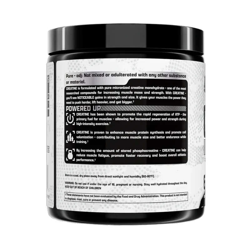 Nutrex Research Creatine Monohydrate – Pure & Micronized, Unflavored (300g / 60 Servings)